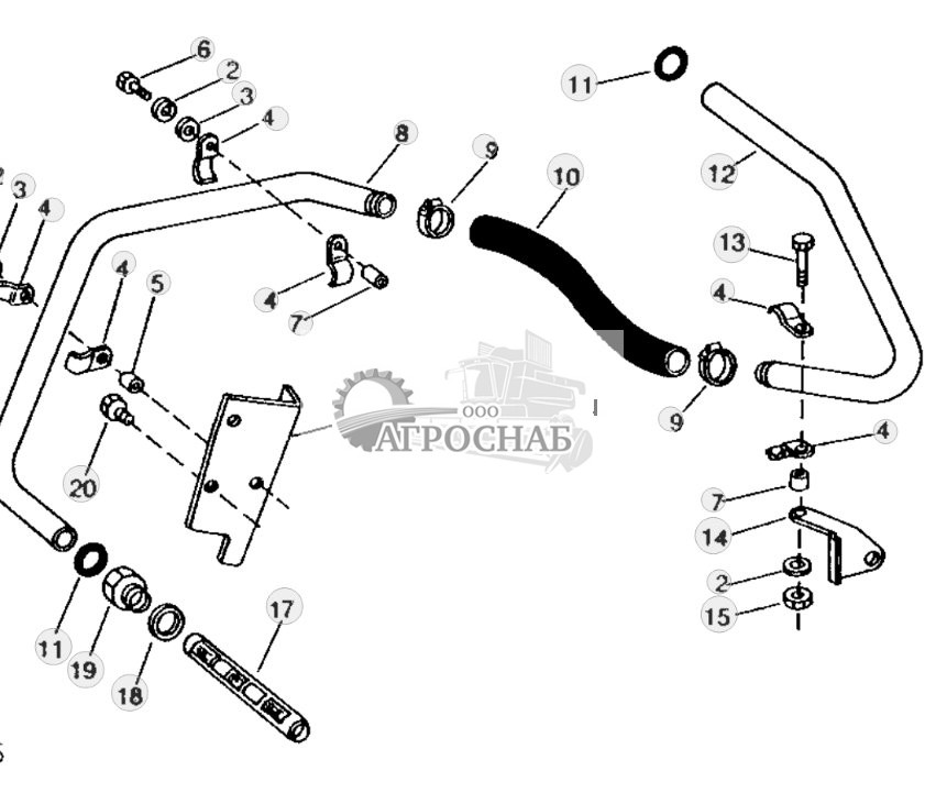 Clutch Oil Pump Intake Tubes 